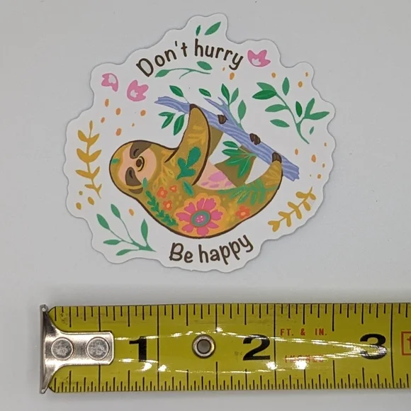 Sloth Sticker - Picture 2 of 2